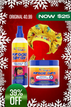 $25 Deal - Kids Miracle Curl + Miracle Spray + Yellow Satin Bonnet