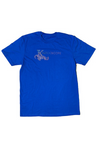 Kaleidoscope Bling Tee - Blue