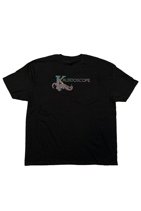 Kaleidoscope Bling Tee - Black