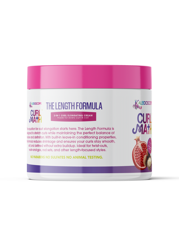 Curl Math The Length Formula - 2-in-1 Curl Elongating Cream 12oz