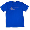 Kaleidoscope Bling Tee - Blue