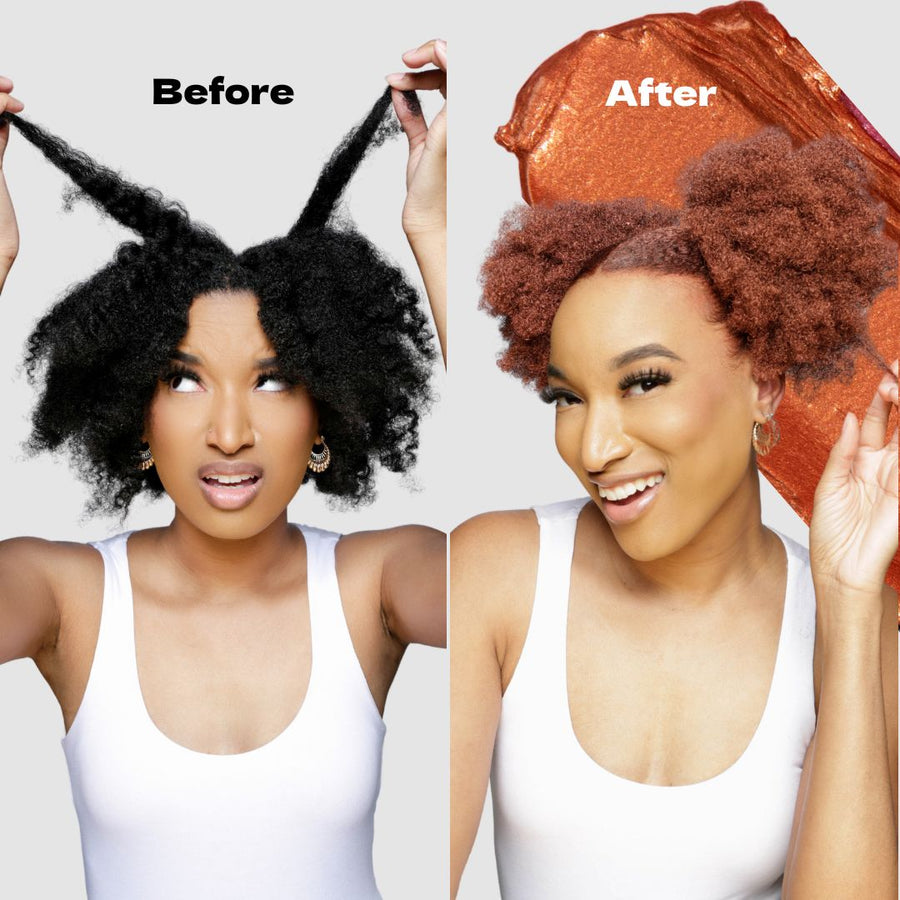 Curl Kandy Burnt Orange - Temporary Hair Color Wax 6oz