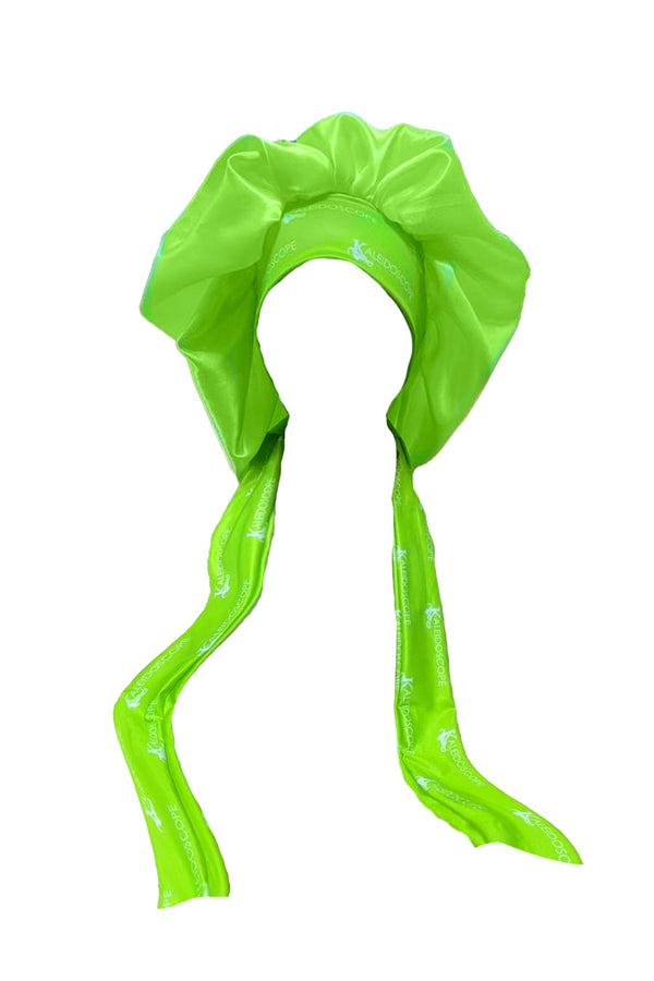 Growing Green Satin Bonnet