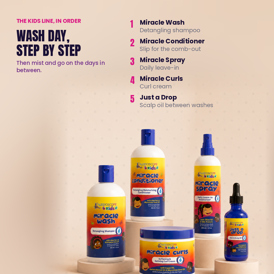 Kids Miracle Spray - Daily Leave-In Moisturizer 12oz
