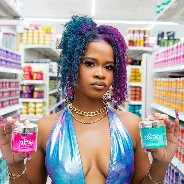 Curl Kandy Purple Reign - Temporary Hair Color Wax 6oz