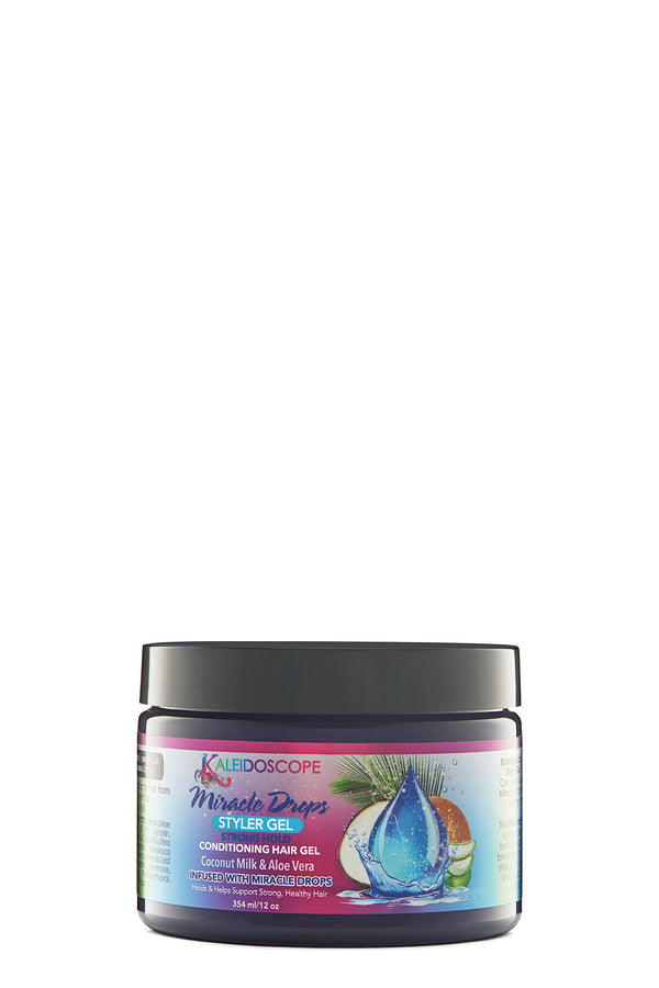 Miracle Drops Styler Gel - Conditioning Hair Gel 12oz