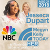 Jesseca Dupart, CEO of Kaleidoscope Hair Products Featured on NBC's Megyn Kelly Today