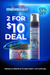 2 for $10 Deal - Miracle Drops Styling Foam + Miracle Gel - BF25