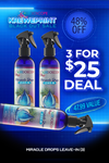 3 for $25 Deal - Miracle Drops Leave-In - BF25