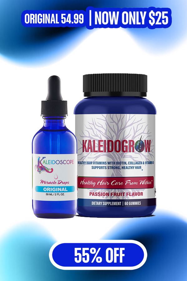 $25 Bundle - Original Drops + Kaleidogrow Hair Vitamins - BDAY