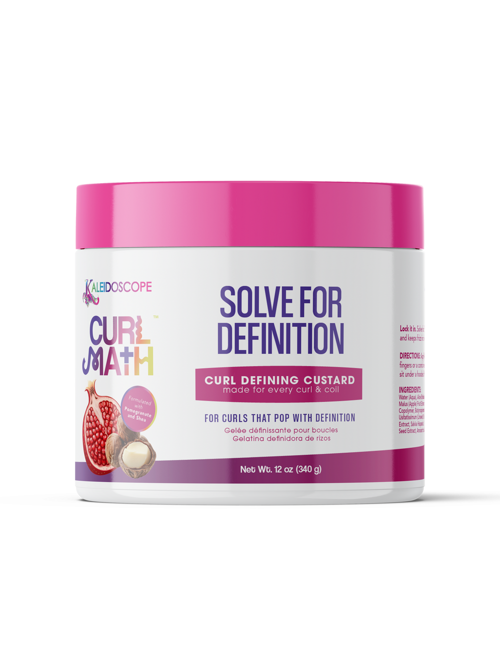 Curl Math Solve for Definition - Curl Defining Custard 12oz