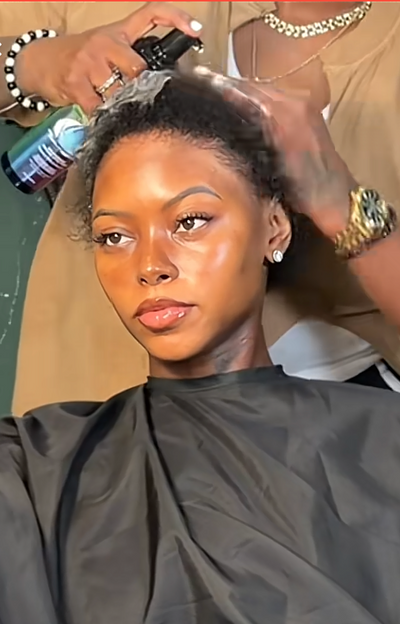 Using platinum shine on protective styles