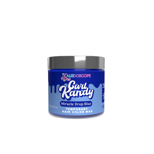 Curl Kandy Miracle Drop Blue - Temporary Hair Color Wax 6oz