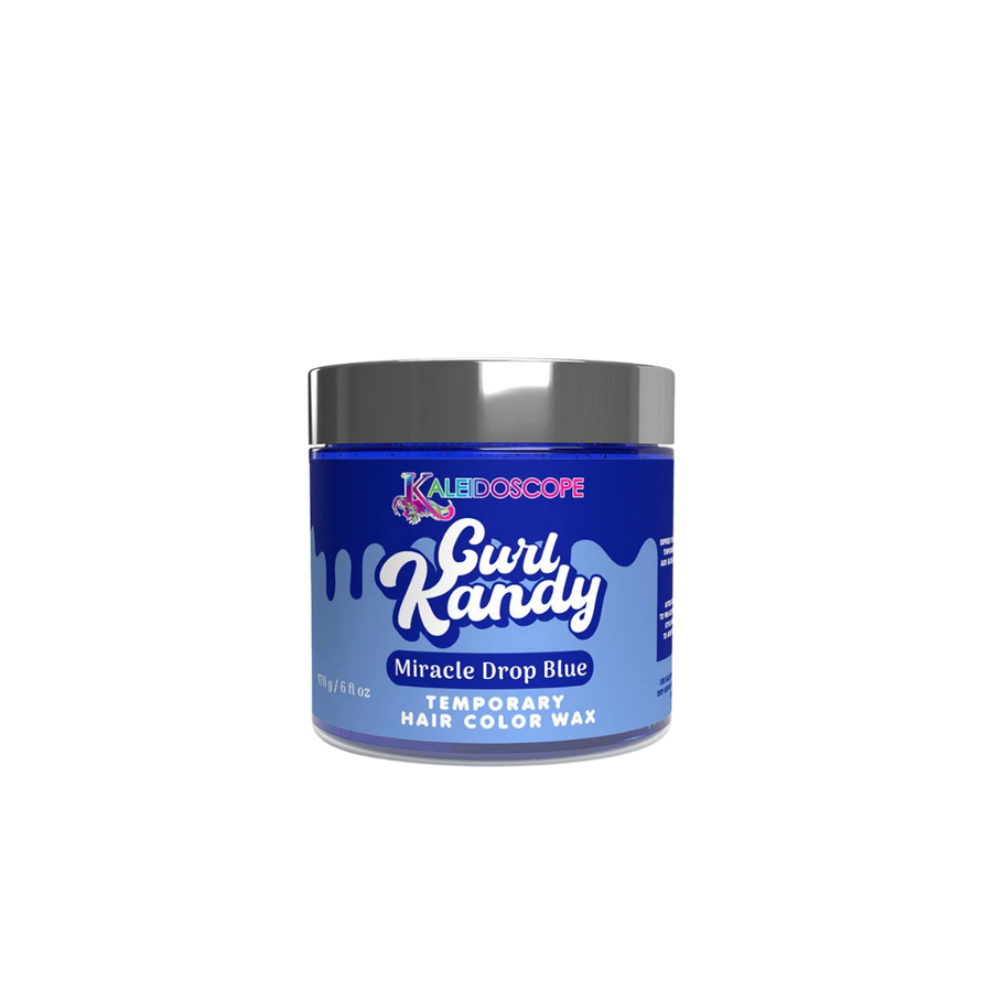 Curl Kandy Miracle Drop Blue - Temporary Hair Color Wax 6oz