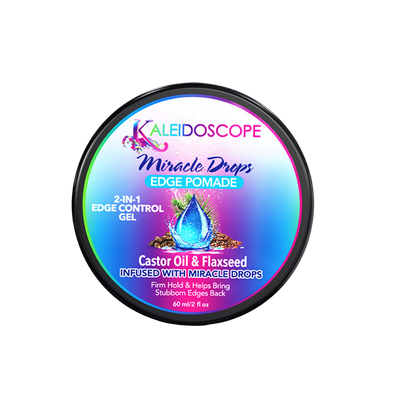 Miracle Drops Edge Pomade - 2-N-1 Edge Control Gel 2oz