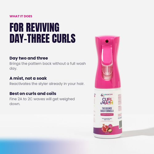 Curl Math The Bounce Back Formula - Curl Refresher Continuous Spray 6.7oz