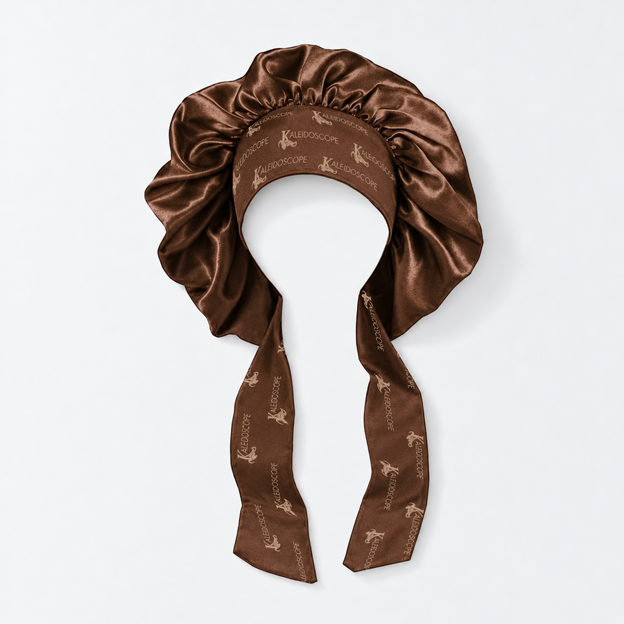 Beaurtiful Brown SoulFed Satin Bonnet