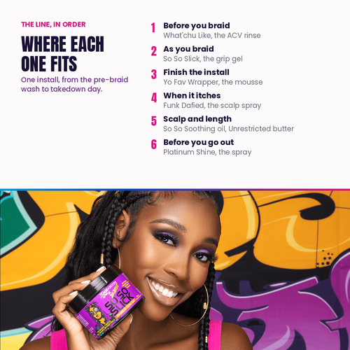 Da Brat So So Slick - Braid and Grip Gel 16oz
