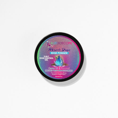 Miracle Drops Edge Pomade - 2-N-1 Edge Control Gel 2oz
