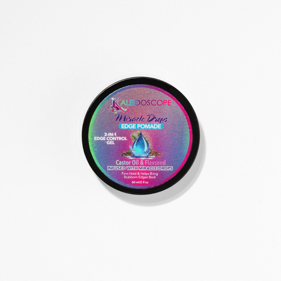 Miracle Drops Edge Pomade - 2-N-1 Edge Control Gel 2oz