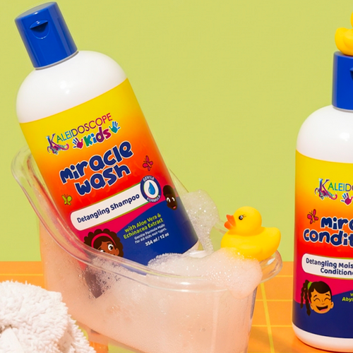 Kaleidoscope Kids Detangle and Grow Routine