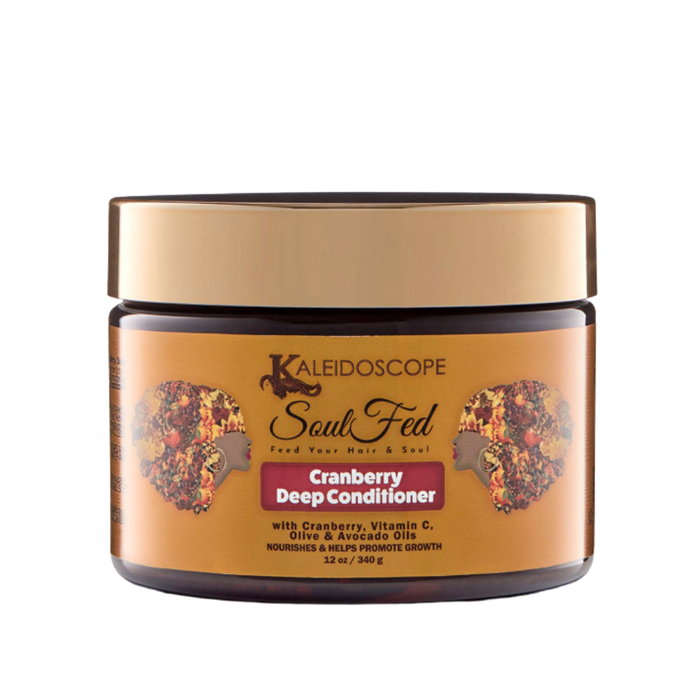 SoulFed Cranberry Deep Conditioner Front Photo, Brown Jar