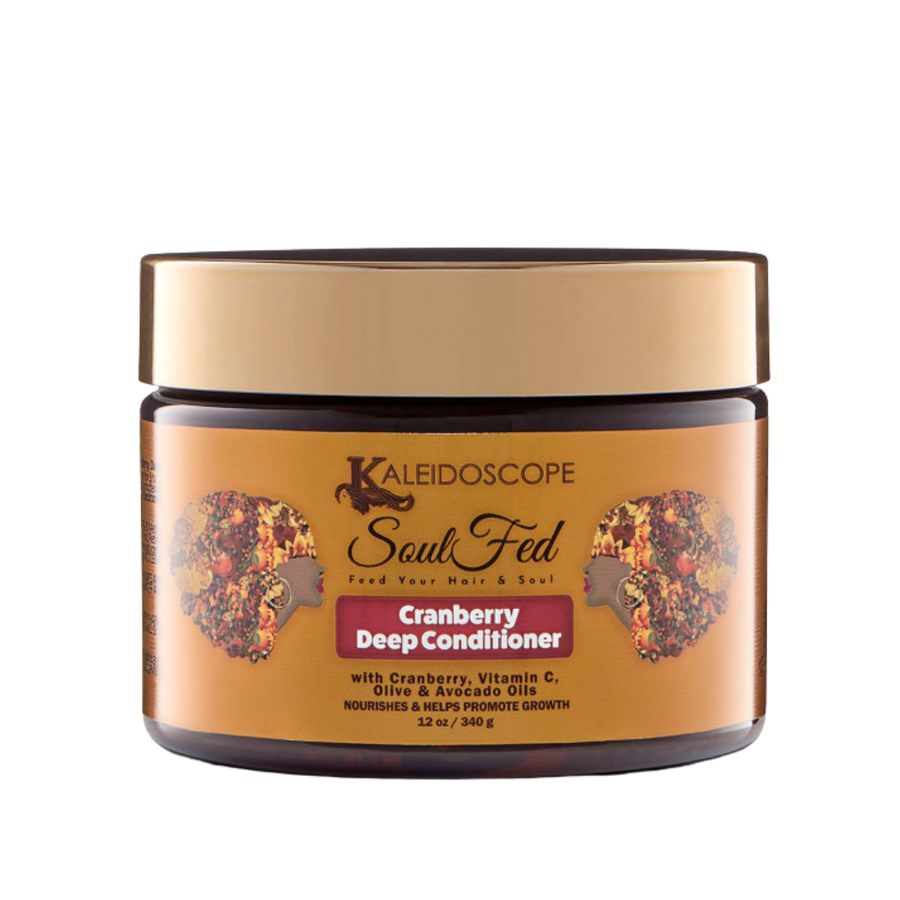 SoulFed Cranberry Deep Conditioner Front Photo, Brown Jar