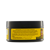 black jar with yellow wrap label, ingredients on back & Da Brat Illustration