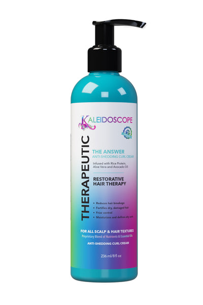 KALEIDOSCOPE Therapeutic Restorative Hair Therapy Anti-Shedding Curl Cream (8oz)